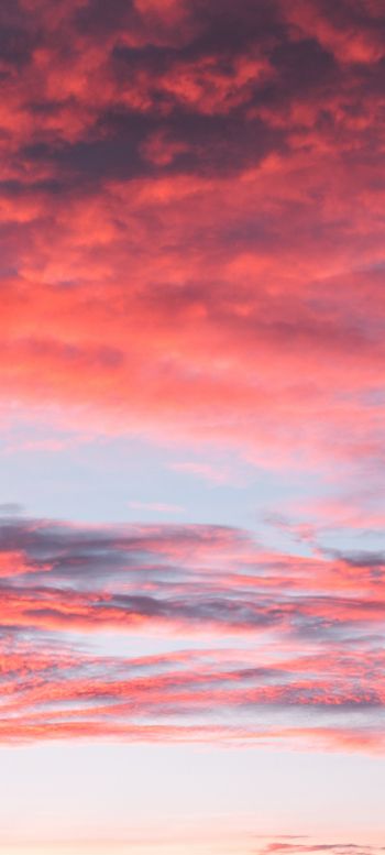 sky, sunset, clouds, dreams, summer, inspiration Wallpaper 720x1600