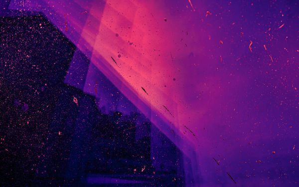 paint, splash, wall, abstraction, neon, pink, purple Wallpaper 1920x1200