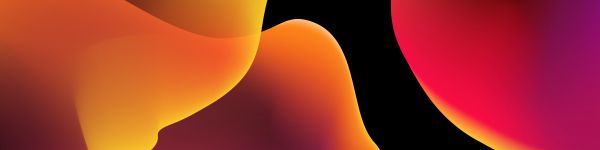 elements, gradient, waves, graphics, vector image Wallpaper 1590x400