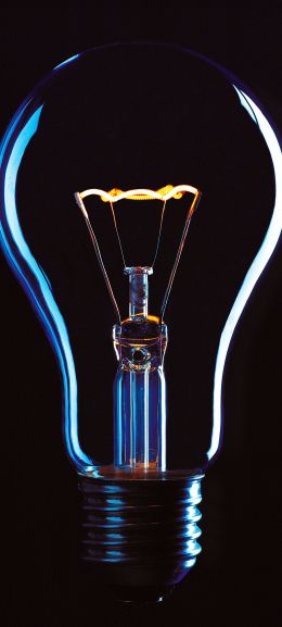 idea, light bulb, glass, world Wallpaper 720x1600