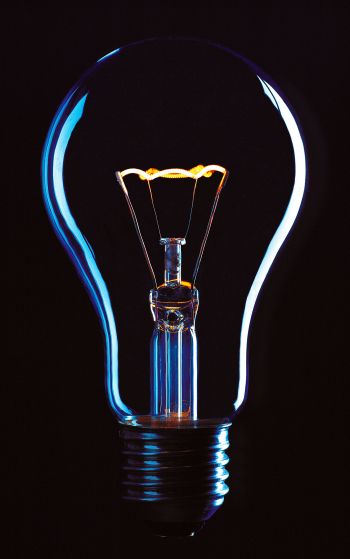 idea, light bulb, glass, world Wallpaper 1752x2800