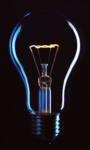 idea, light bulb, glass, world Wallpaper 1200x2000