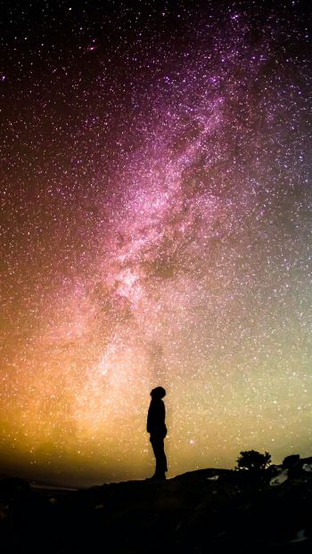 space, stars, starry sky, sky, night sky Wallpaper 750x1334