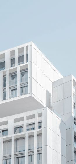 house, cu, city, cityscape, minimalism Wallpaper 828x1792