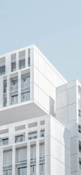 house, cu, city, cityscape, minimalism Wallpaper 1080x2340