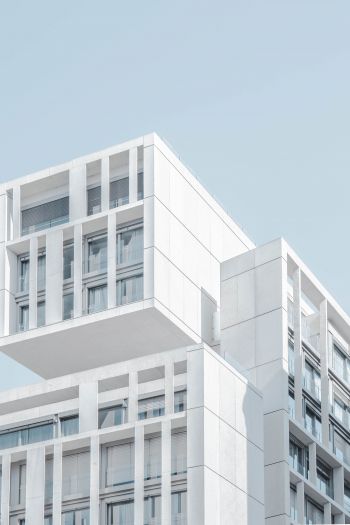 house, cu, city, cityscape, minimalism Wallpaper 640x960