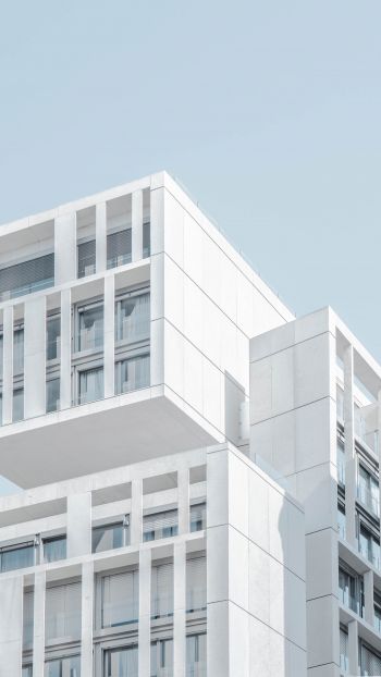 house, cu, city, cityscape, minimalism Wallpaper 1440x2560