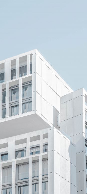 house, cu, city, cityscape, minimalism Wallpaper 1440x3200