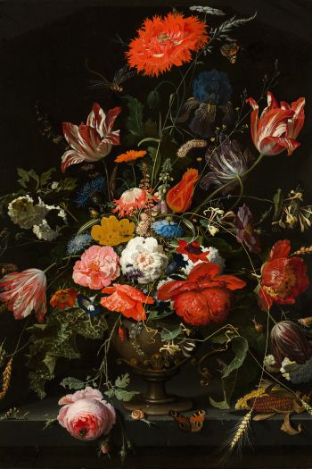 flowers, picture, bouquet Wallpaper 640x960