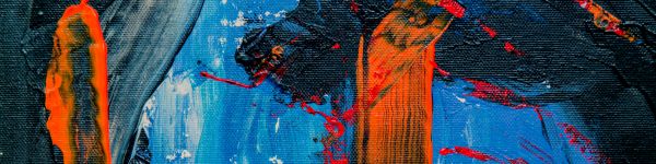 bright colors, oil, brush, picture, canvas Wallpaper 1590x400