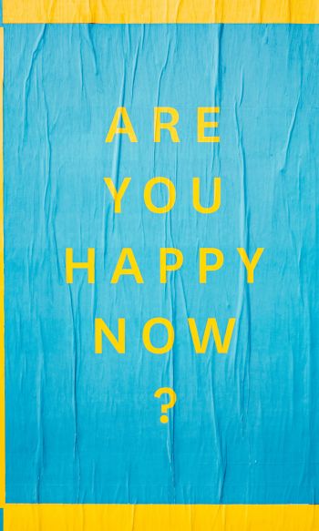 question, text, happiness, quote Wallpaper 1200x2000