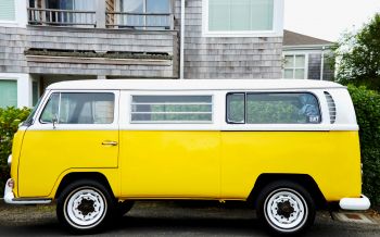 american car, car, machine, yellow, travel Wallpaper 2560x1600