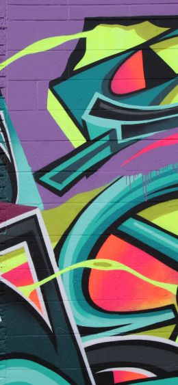 graffiti, Urban, city, wall Wallpaper 1080x2340