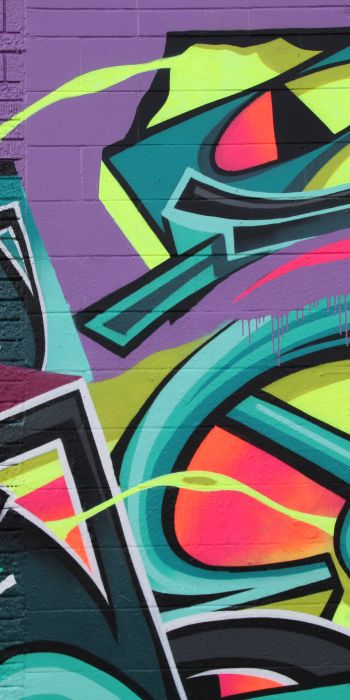 graffiti, Urban, city, wall Wallpaper 720x1440
