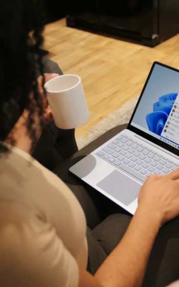 computer, technique, laptop, work Wallpaper 1200x1920