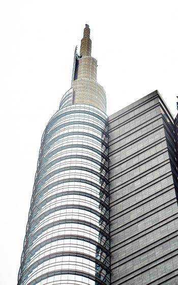 Обои 1600x2560 высокое здание, строительство, небоскреб
