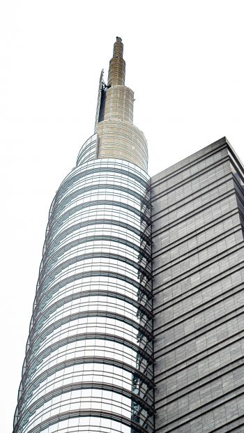 Обои 640x1136 высокое здание, строительство, небоскреб