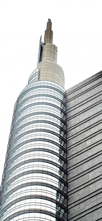 tall building, construction, skyscraper Wallpaper 1284x2778