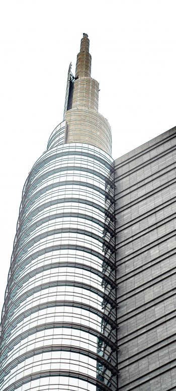 tall building, construction, skyscraper Wallpaper 1440x3200