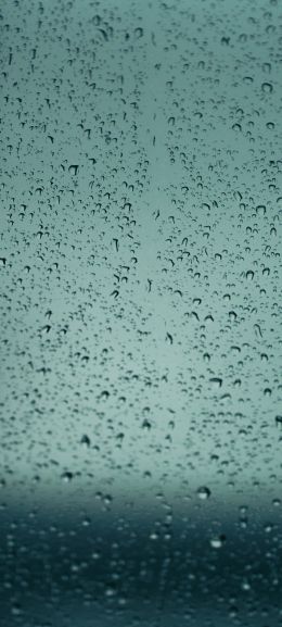 drops, glass, rain, window Wallpaper 1080x2400