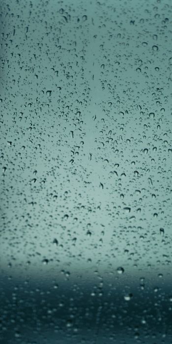 drops, glass, rain, window Wallpaper 720x1440