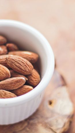 nuts, almond, benefit Wallpaper 1440x2560