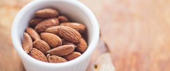 nuts, almond, benefit Wallpaper 3440x1440