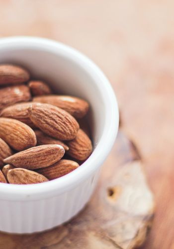 nuts, almond, benefit Wallpaper 1668x2388