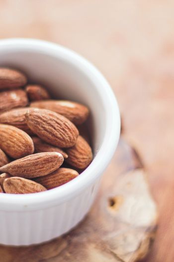 nuts, almond, benefit Wallpaper 640x960