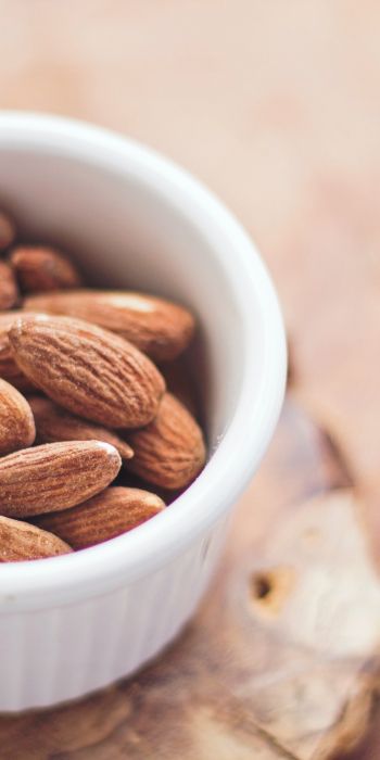 nuts, almond, benefit Wallpaper 720x1440