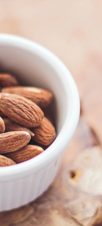 nuts, almond, benefit Wallpaper 1080x2400