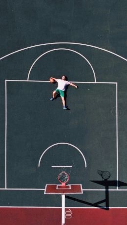 basketball, sport, basketball hoop Wallpaper 1080x1920