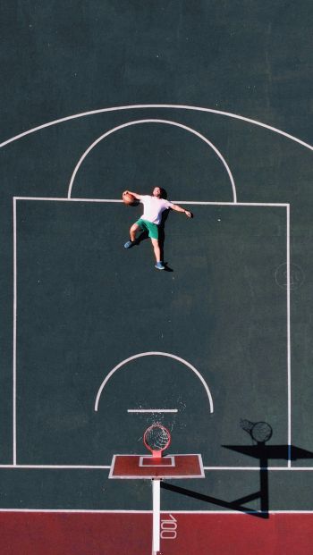 basketball, sport, basketball hoop Wallpaper 640x1136