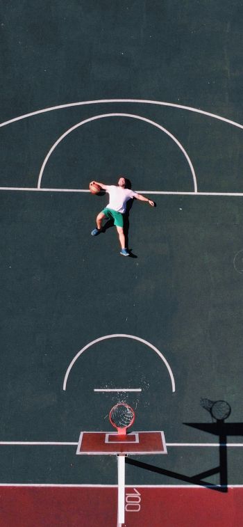basketball, sport, basketball hoop Wallpaper 828x1792