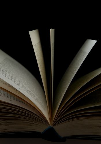 open book, book, pages Wallpaper 1668x2388