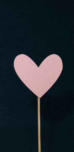heart, pink, valentine Wallpaper 1080x2220