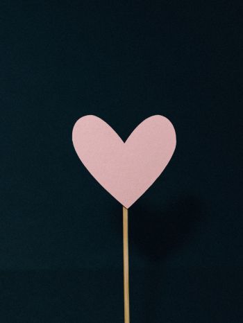 heart, pink, valentine Wallpaper 1536x2048