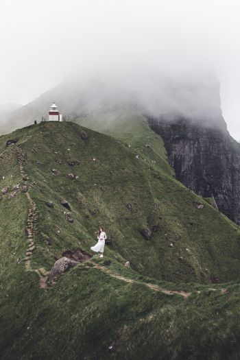 Iceland, Faroe Islands Wallpaper 640x960