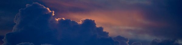 clouds, sunlight Wallpaper 1590x400