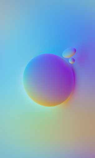 ball, 3D modeling, graphics Wallpaper 1200x2000