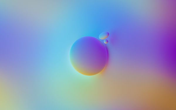 ball, 3D modeling, graphics Wallpaper 2560x1600