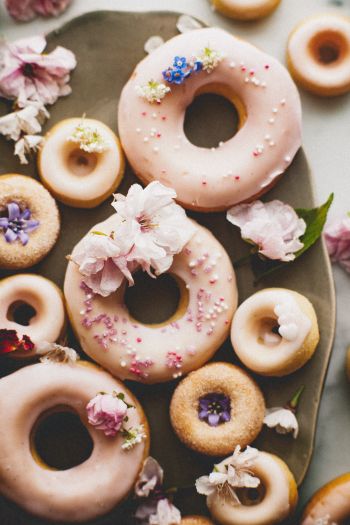 donut, sweetness Wallpaper 640x960