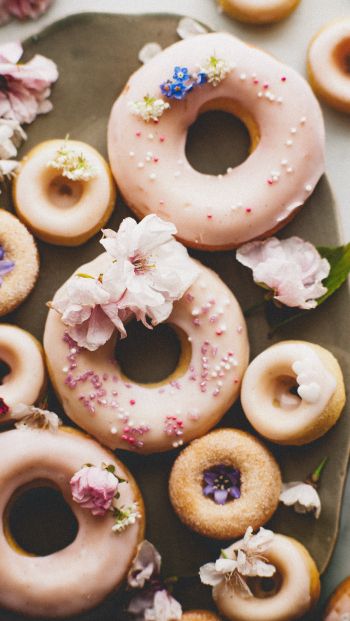 donut, sweetness Wallpaper 640x1136