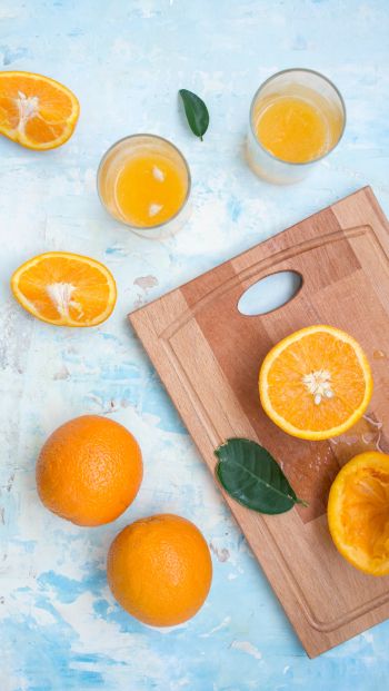 orange, fruit, citrus Wallpaper 640x1136