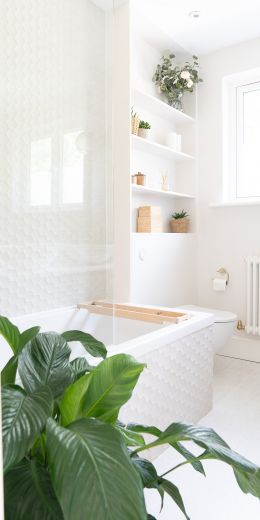 bath, white Wallpaper 720x1440