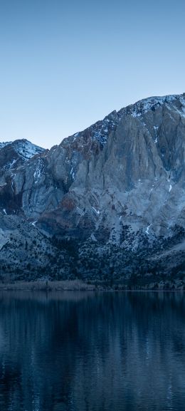 mountains, lake, reflection Wallpaper 1440x3200