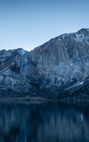 mountains, lake, reflection Wallpaper 1752x2800