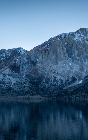 mountains, lake, reflection Wallpaper 1752x2800