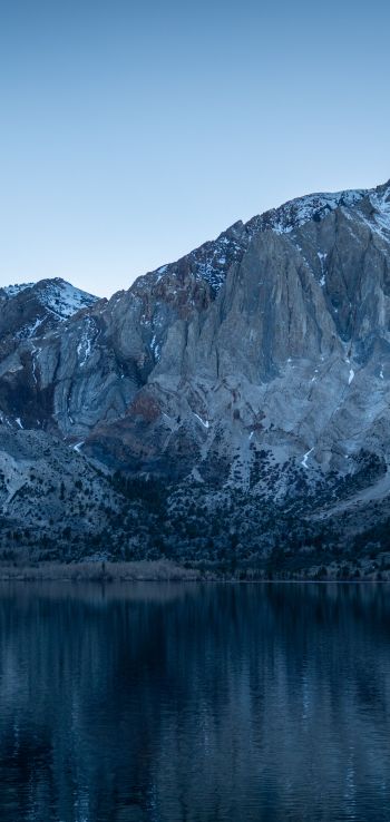 mountains, lake, reflection Wallpaper 1080x2280