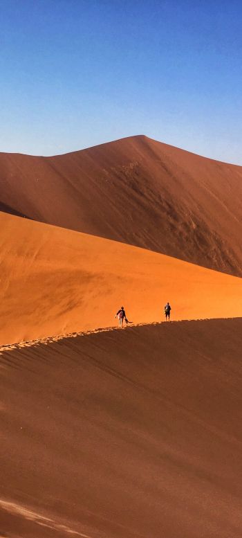 desert landscape, dunes Wallpaper 1080x2400